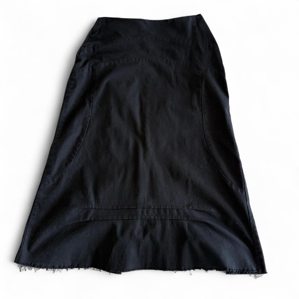 Anthropologie Black Women's Midi Skirt